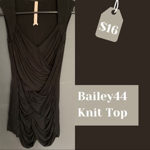 Bailey44 Sweetheart Neck Knit Top